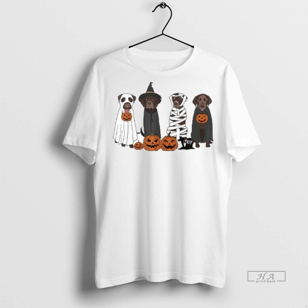 Trendy Official Halloween Brown Labrador Tee Sweater