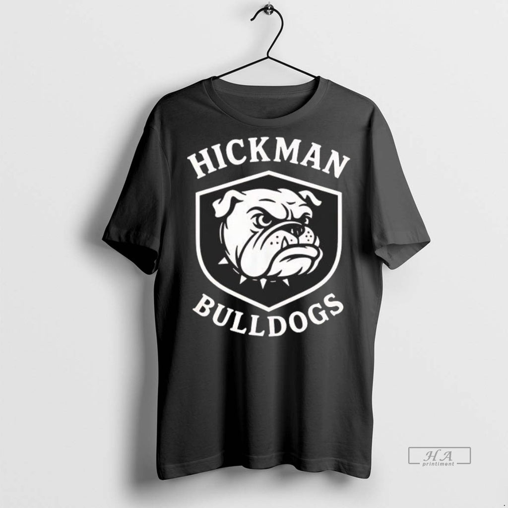Trendy Official Hickman Bulldogs Cute Mascot Tee Sweater
