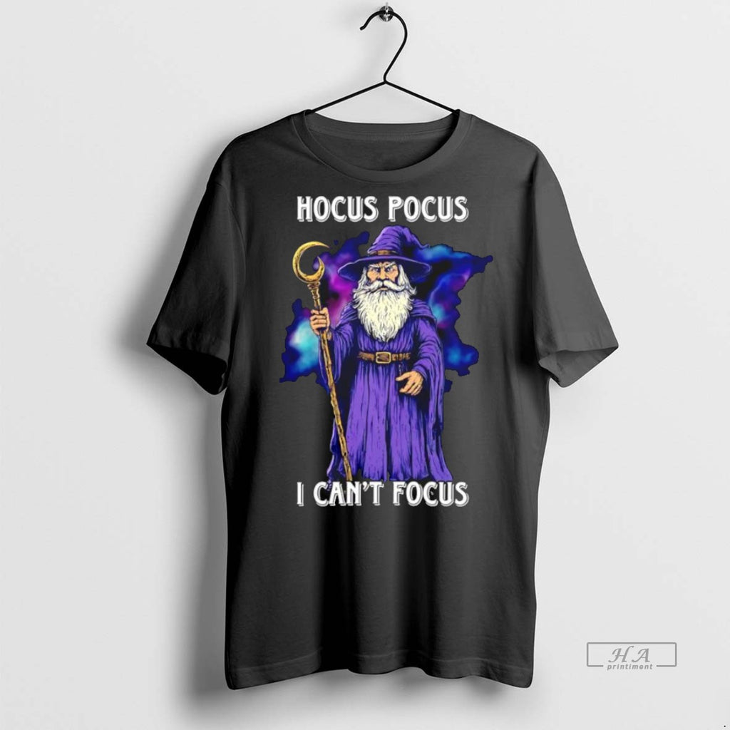 Trendy Official Hocus Pocus I Cant Focus Tee Sweater