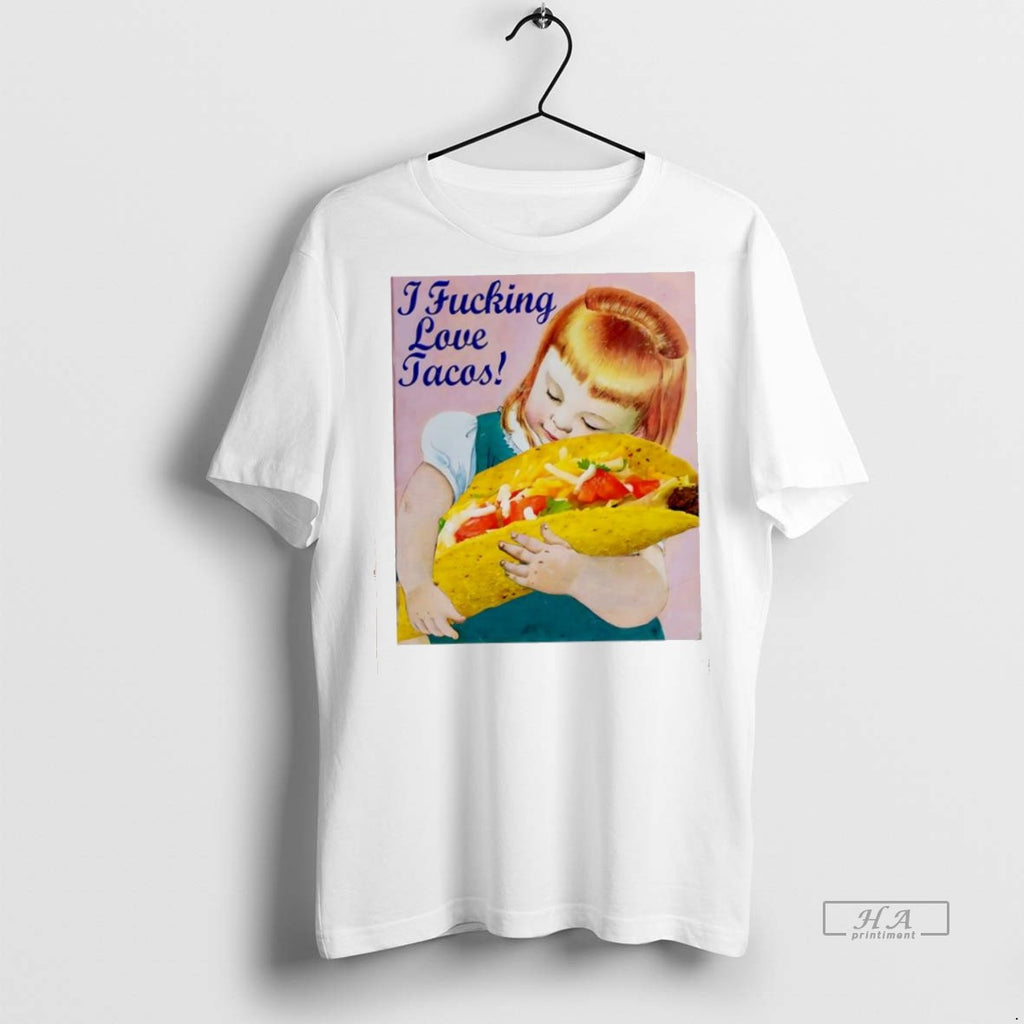 Trendy Official I Fucking Love Tacos A Little Girl Tee Sweater
