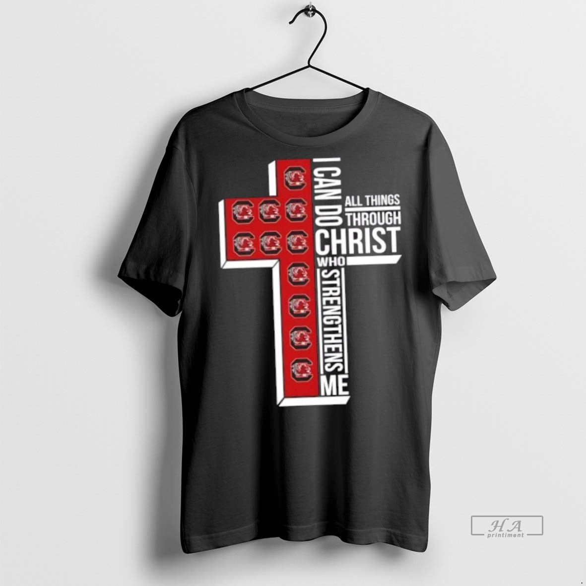 Trendy Official I Can Do All Things Through Christ Who Strengthens Me South Carolina Gamecocks