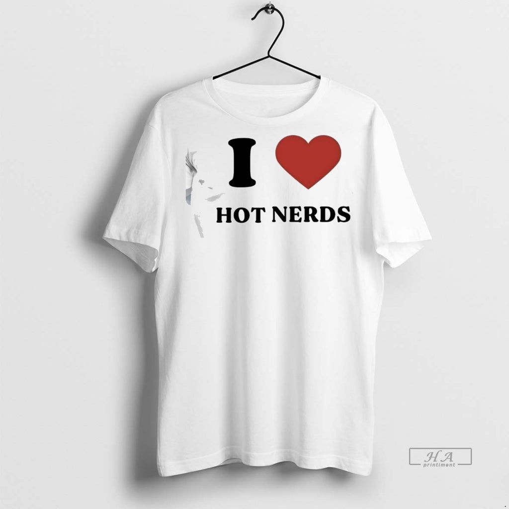 Trendy Official I Love Hot Nerds Tee Sweater