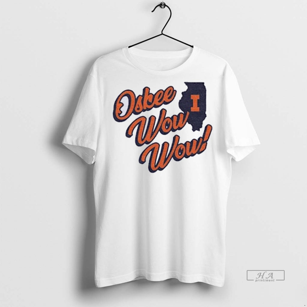 Trendy Official Illinois Fighting Illini Oskee Wow Wow Tee Sweater