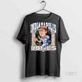 Trendy Official Indianapolis Colts Daniel Jones Indianapolis Jones Caricature Tee Sweater