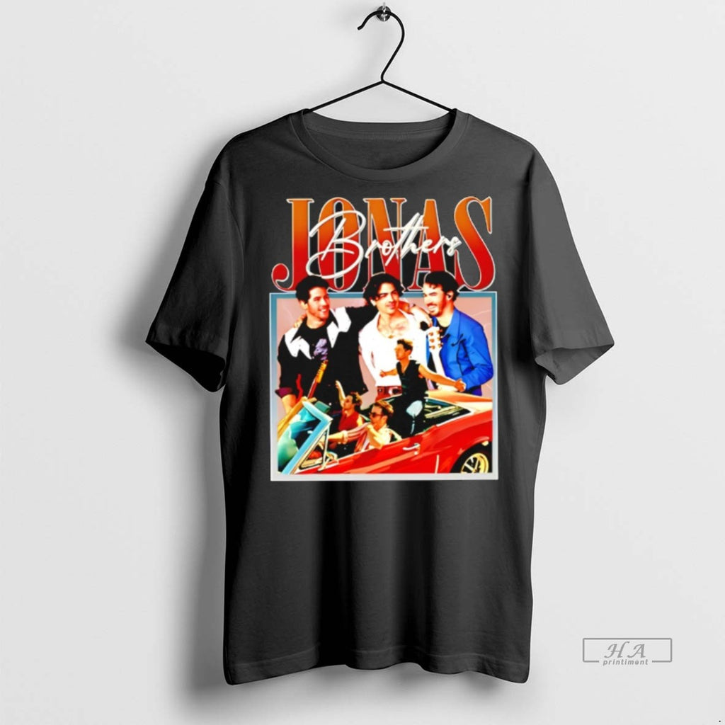 Trendy Official Jonas Brothers Drive Car Tee Sweater