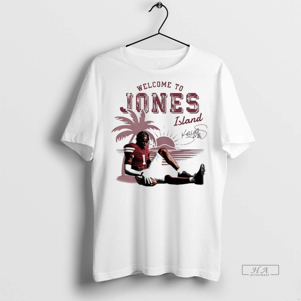 Trendy Official Kelley Jones Mississippi State Bulldogs Welcome To The Jones Island Tee Sweater