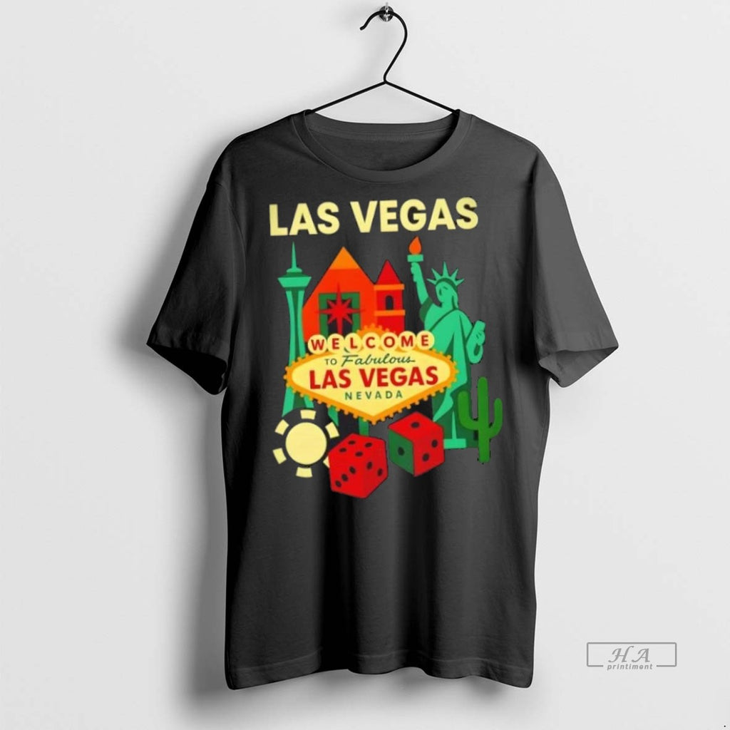 Trendy Official Liberty Of Statue Welcome To Fabulous Las Vegas Collage Tee Sweater