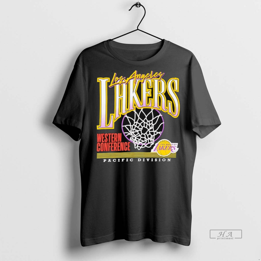 Trendy Official Los Angeles Lakers Western Conference Vintage Tee Sweater