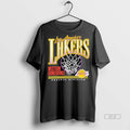 Trendy Official Los Angeles Lakers Western Conference Vintage Tee Sweater