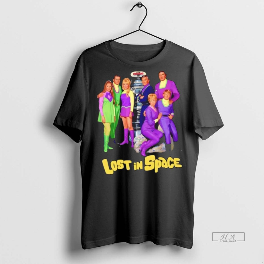 Trendy Official Lost In Space 1965 Vintage Tee Sweater