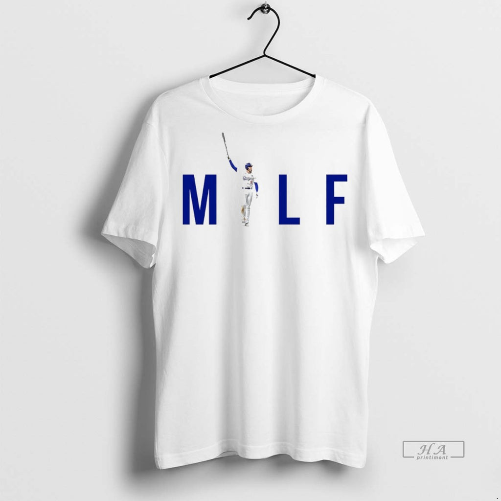 Trendy Official Milf Freddie Freeman Los Angeles Dodgers Tee Sweater