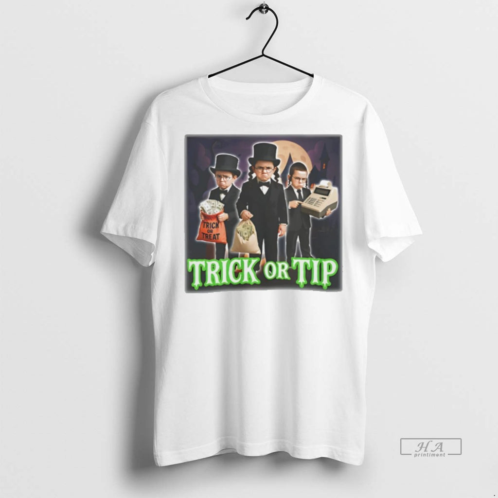 Trendy Official Magic Banking Trick Or Tip Halloween Tee Sweater