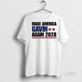 Trendy Official Make America Gavin Again 2028 Gavin Newsom Tee Sweater