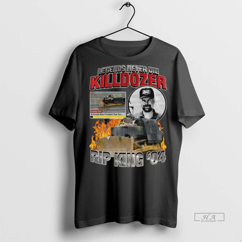 Trendy Official Marvin Heemeyer Killdozer Legends Never Die Rip King 04 Tee Sweater