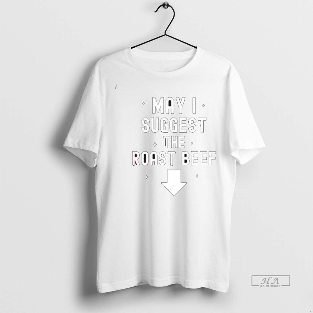 Trendy Official May I Suggest The Roast Beef Letter Tee Sweater