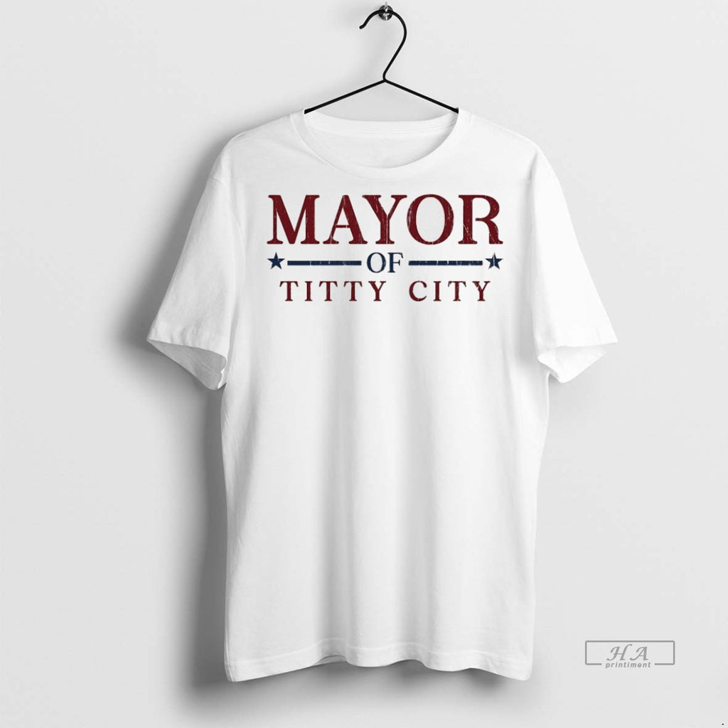 Trendy Official Mayor Of Titty City Political Tee Sweater