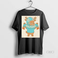 Trendy Official Miami Dolphins Reindeer Cute Christmas 2025 Tee Sweater