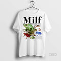 Trendy Official Milf Man I Love Frogs Graphic Tee Sweater
