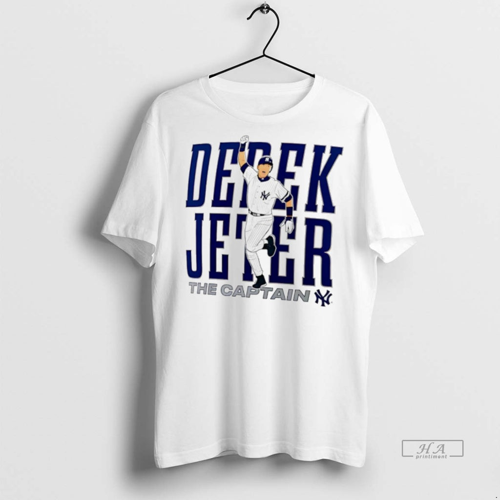 Trendy Official New York Yankees Derek Jeter The Captain Tee Sweater