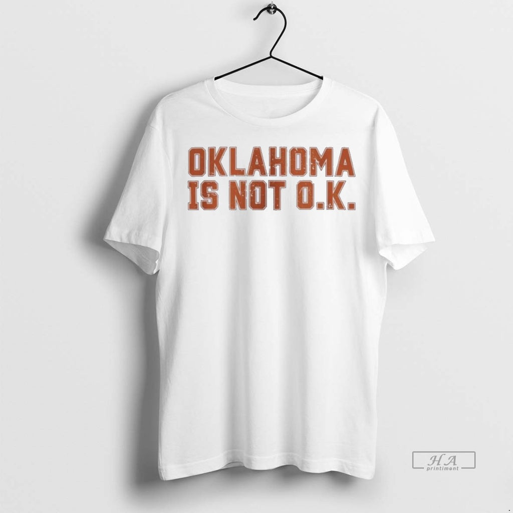 Trendy Official Oklahoma Is Not O K Tee Sweater