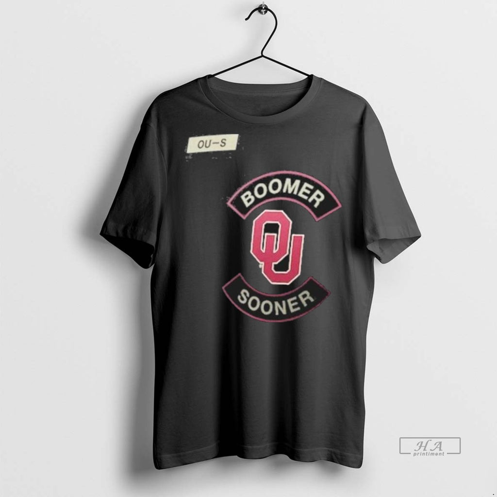 Trendy Official Oklahoma Sooners 2025 Military Appreciation Logo Tee Sweater