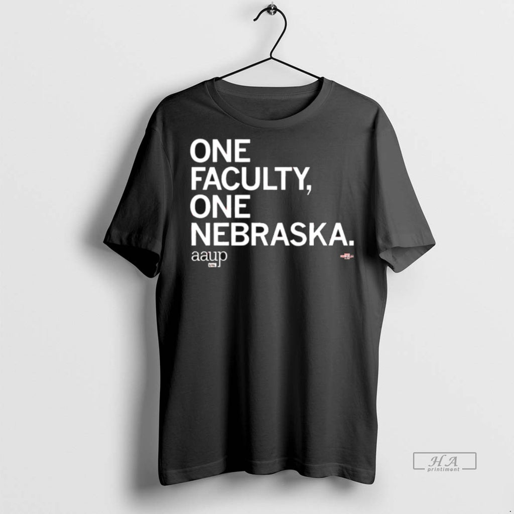 Trendy Official One Faculty One Nebraska Tee Sweater