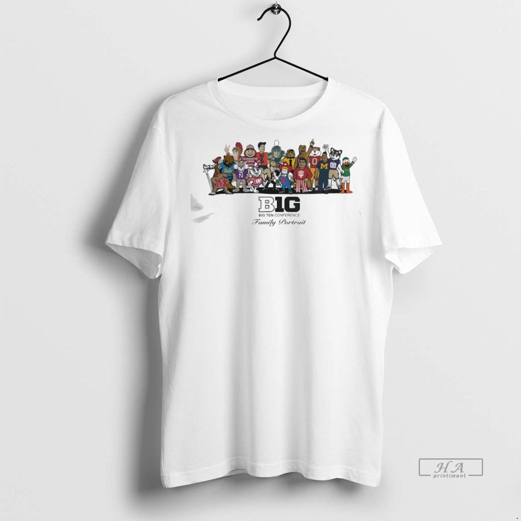 Trendy Official Penn State Clothes B1g Family Portrait Tee Sweater