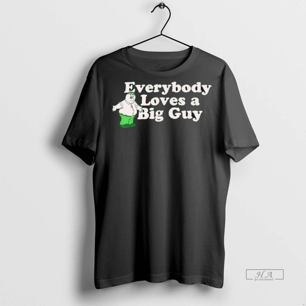 Trendy Official Peter Griffin Everybody Loves A Big Guy Tee Sweater