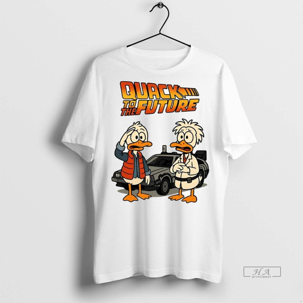 Trendy Official Quack To The Future Movie Howard The Duck Tee Sweater