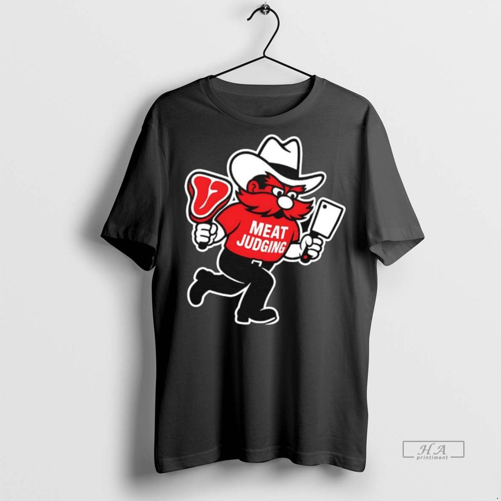 Trendy Official Raider Red Meat Judging Tee Sweater