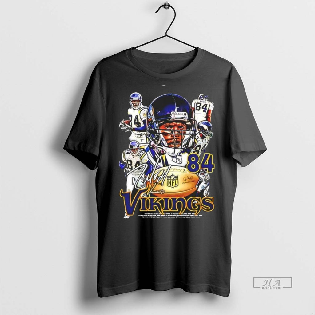 Trendy Official Randy Moss Minnesota Vikings Vintage Tee Sweater