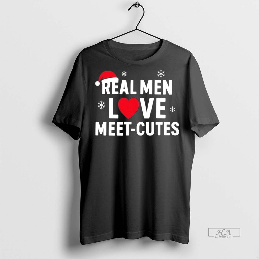 Trendy Official Real Men Love Meet Cutes Christmas Tee Sweater