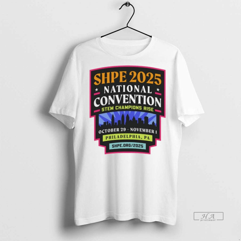 Trendy Official Shpe 2025 National Convention Stem Champions Rise Tee Sweater