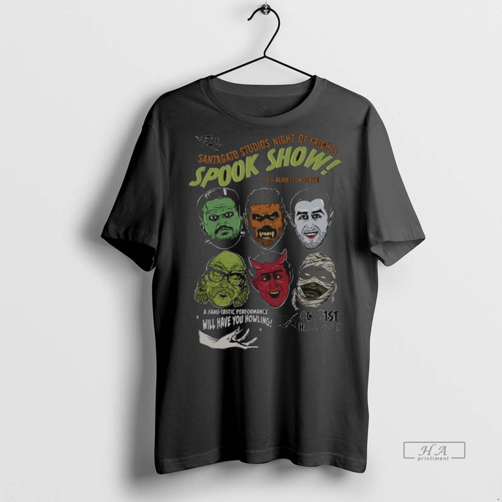Trendy Official Santagato Studios Night Of Frights Spook Show Monster Mash October 31st 2025 Halloween