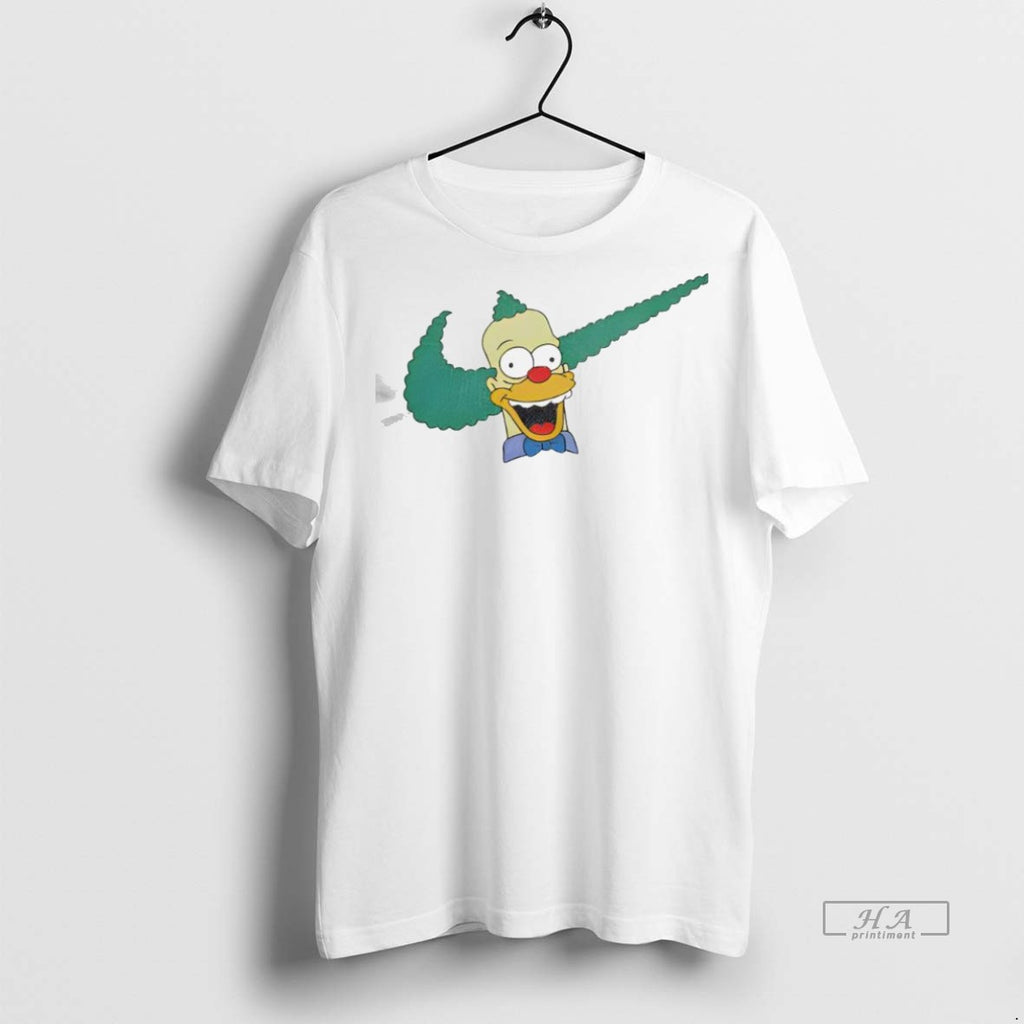 Trendy Official Simpson Logo Swoosh Nik Tee Sweater