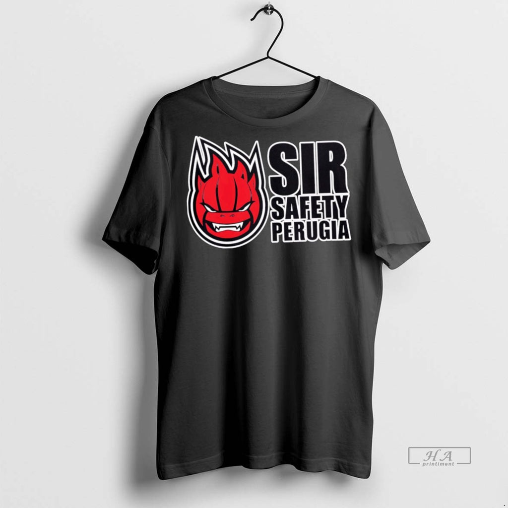 Trendy Official Sir Safety Perugia Volleyball Team Logo Tee Sweater