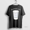 Trendy Official So We Dont Lose Our Voice Mint Majesty Tea Order Tea Label Tee