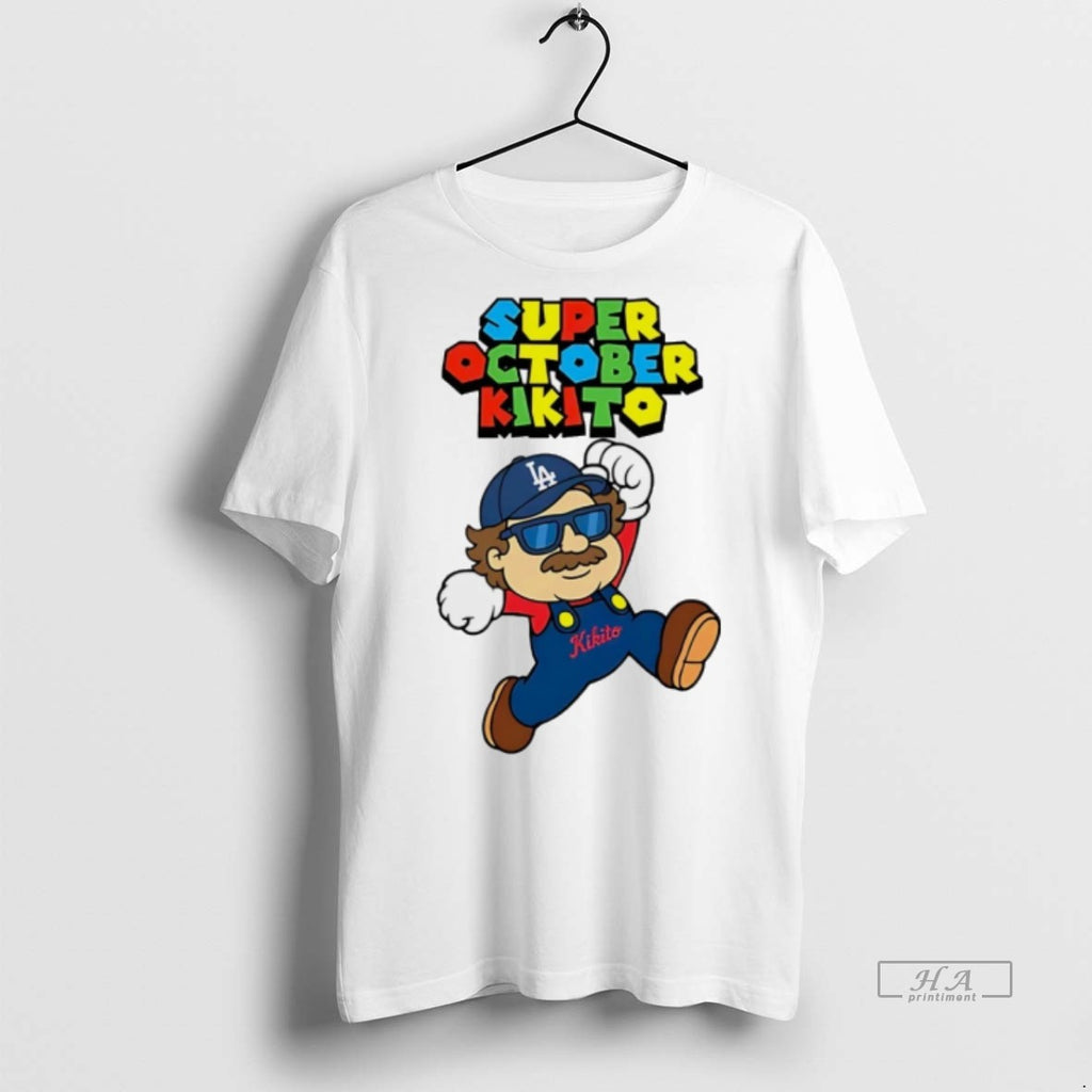 Trendy Official Super October Kikito Kike Hernandez Meme Tee Sweater