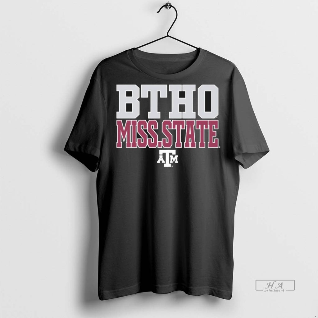 Trendy Official Texas Am Aggies 2025 Btho Mississippi State Tee Sweater