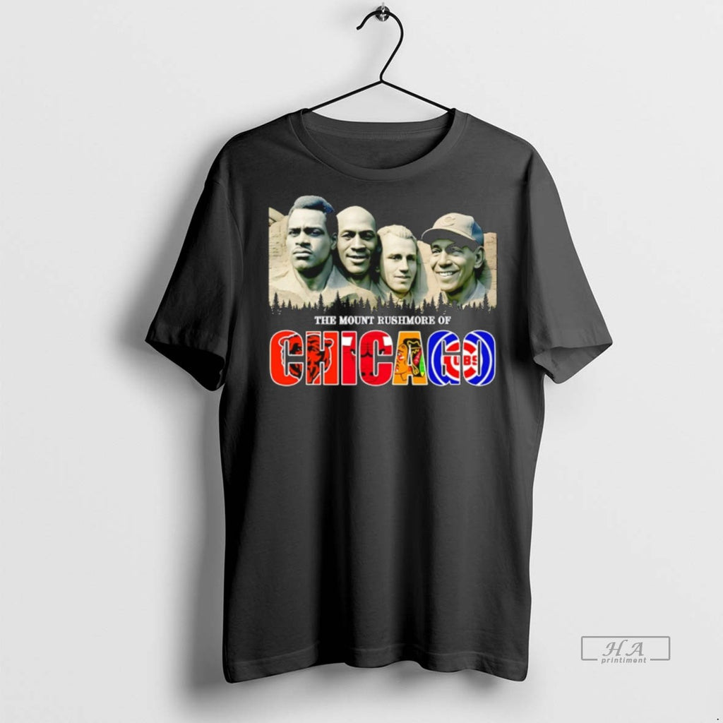 Trendy Official The Mount Rushmore Of Chicago Sport Team Cubs Legends Player Tee Sweater
