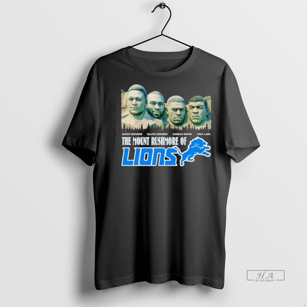 Trendy Official The Mount Rushmore Of Detroit Lions Legends Player Tee Sweater