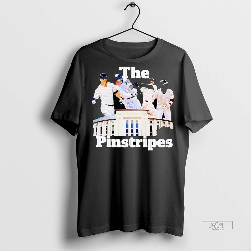 Trendy Official The Pinstripes New York Baseball Tee Sweater