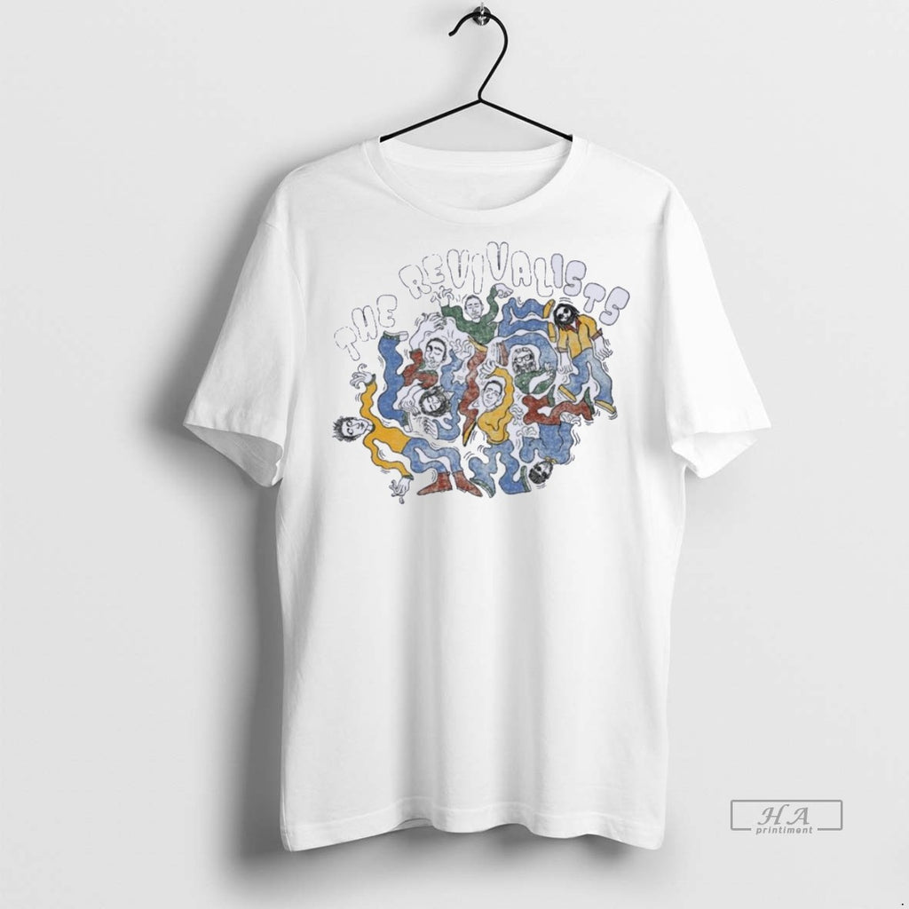 Trendy Official The Revivalists Squiggly Tour 2025 Tee Sweater