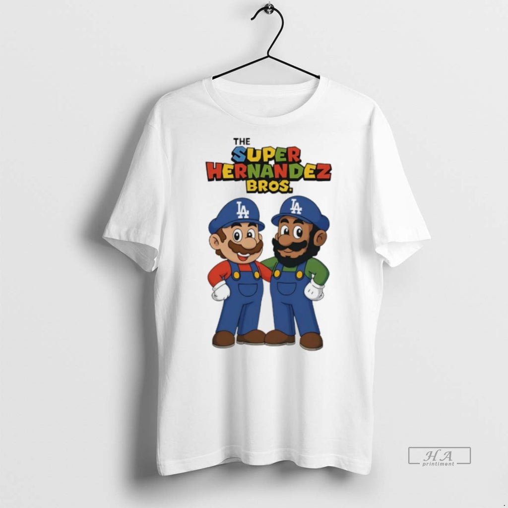 Trendy Official The Super Hernandez Bros Kike Hernandez And Teoscar Hernandez Tee Sweater