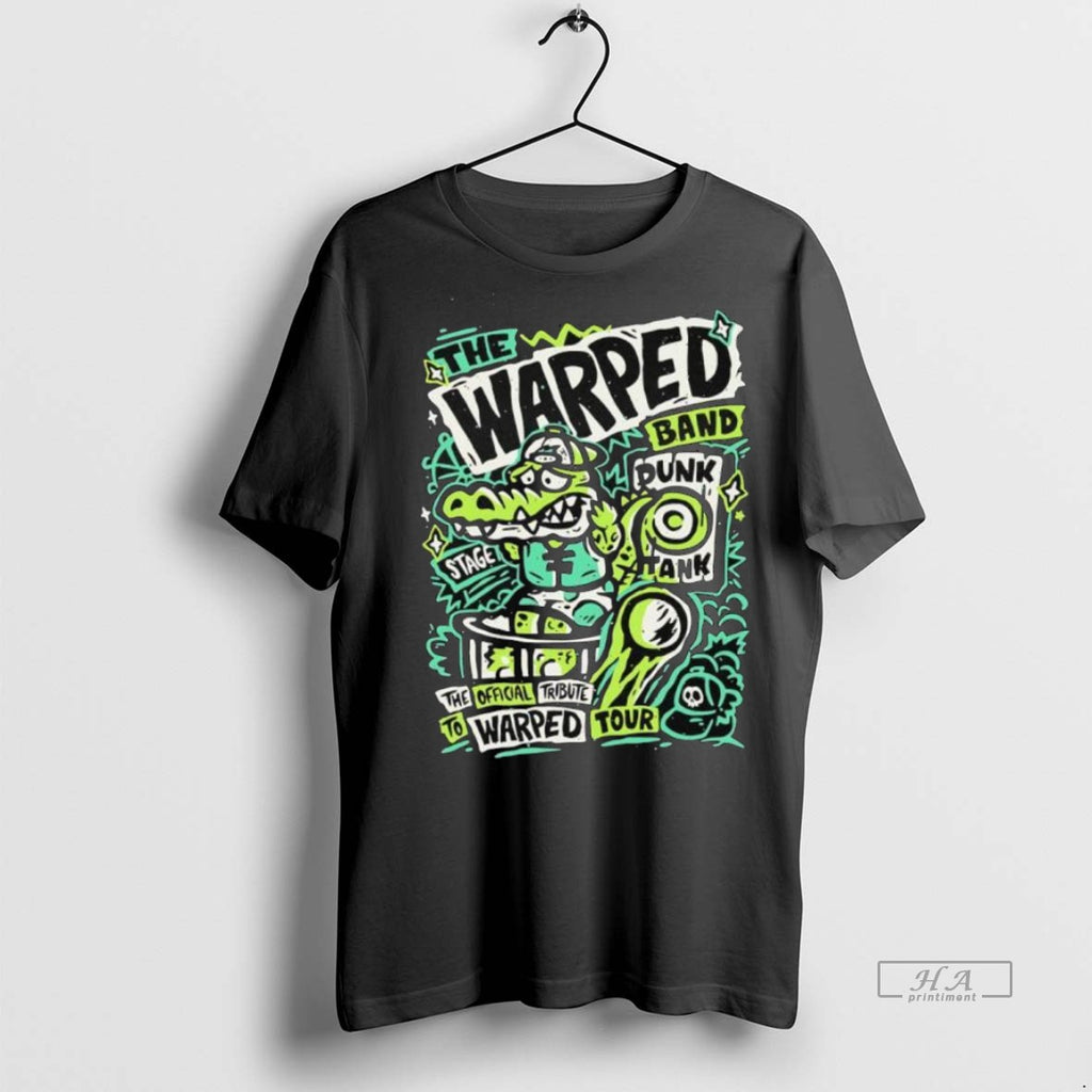 Trendy Official The Warped Band Dunk Tank The Tribute To Warped Tour Tee Sweater