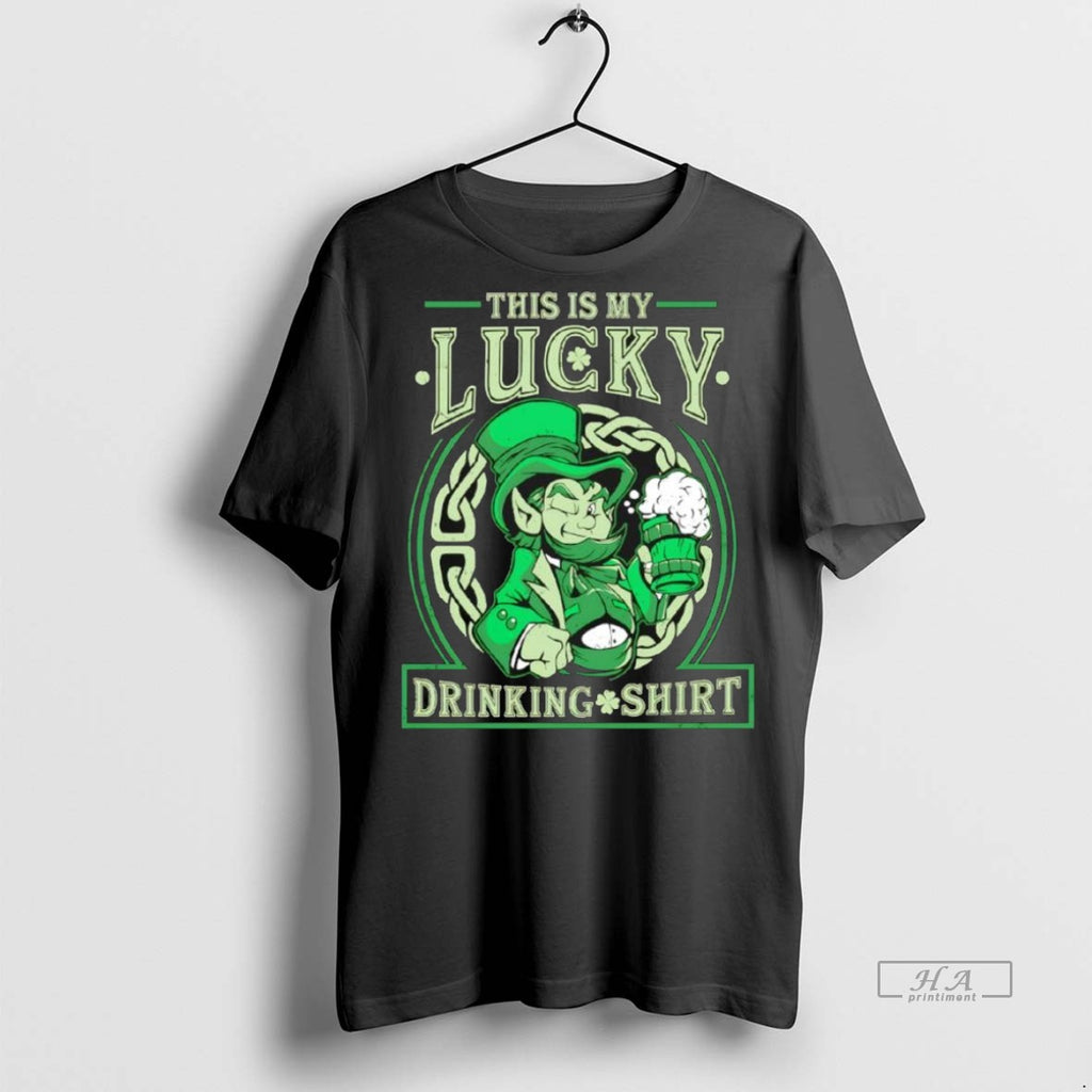 Trendy Official This Is My Lucky Drinking Tee Sweater
