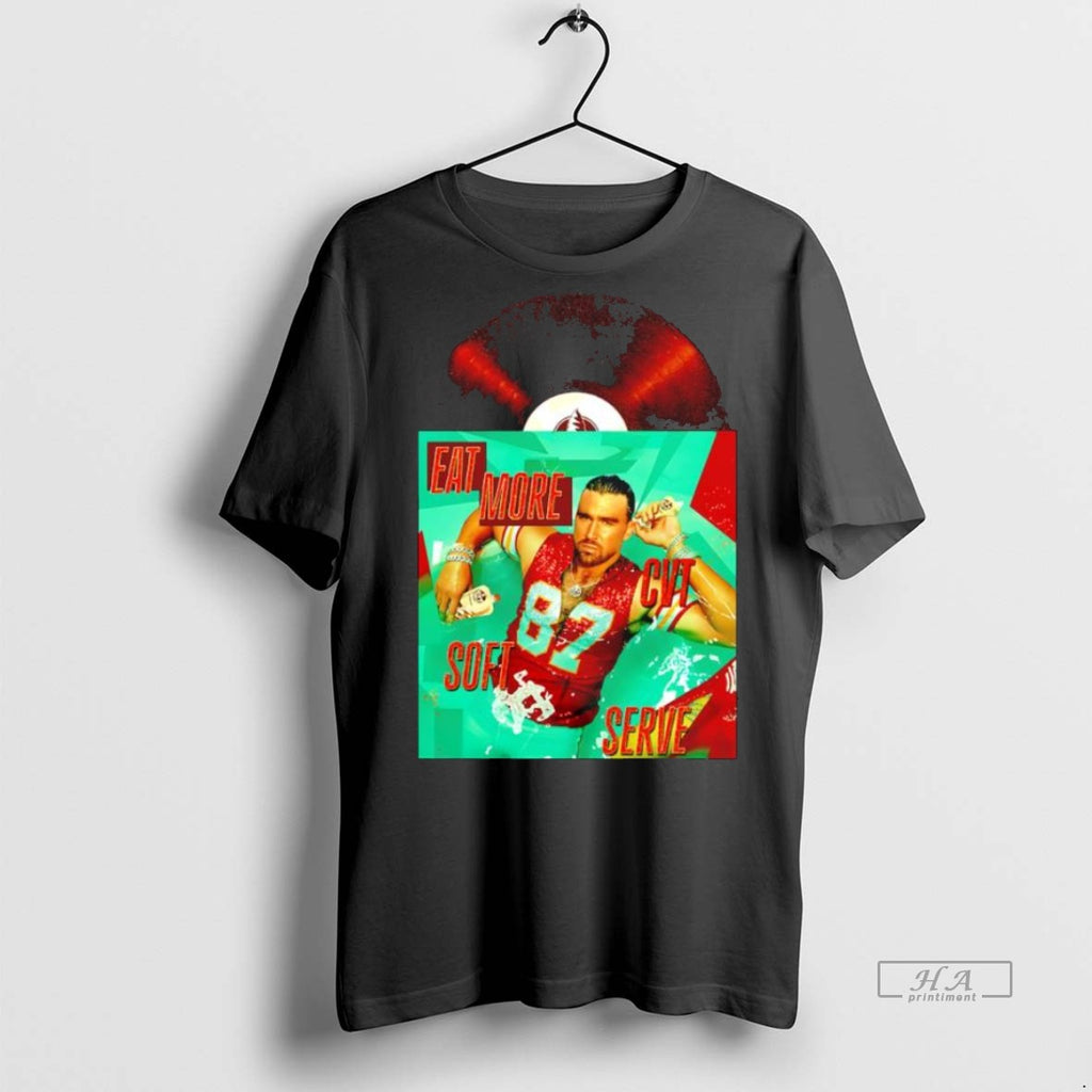 Trendy Official Travis Kelce Eat More Cvt Soft Serve Ice Cream Tee Sweater