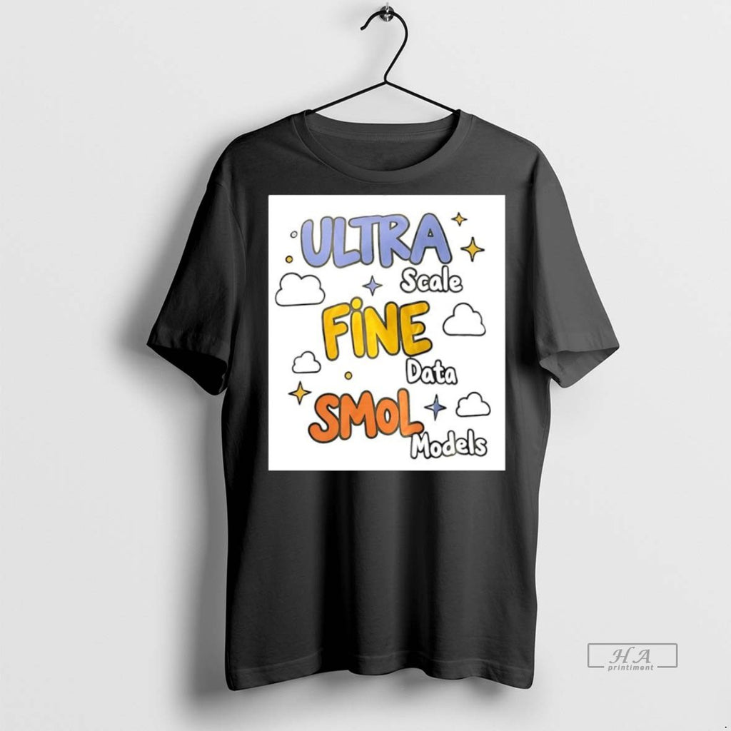 Trendy Official Ultra Scale Fine Data Smol Models Graphic Design Tee Sweater