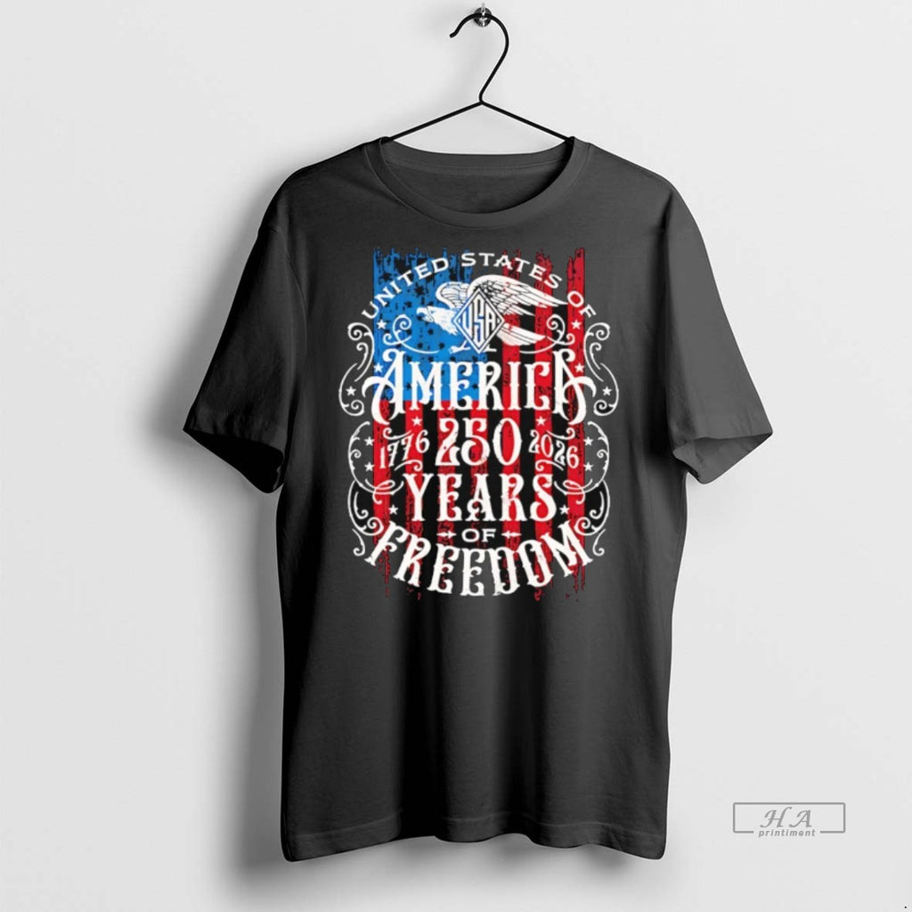 Trendy Official United States Of America 250 Years Of Freedom 1776 2026 Tee Sweater