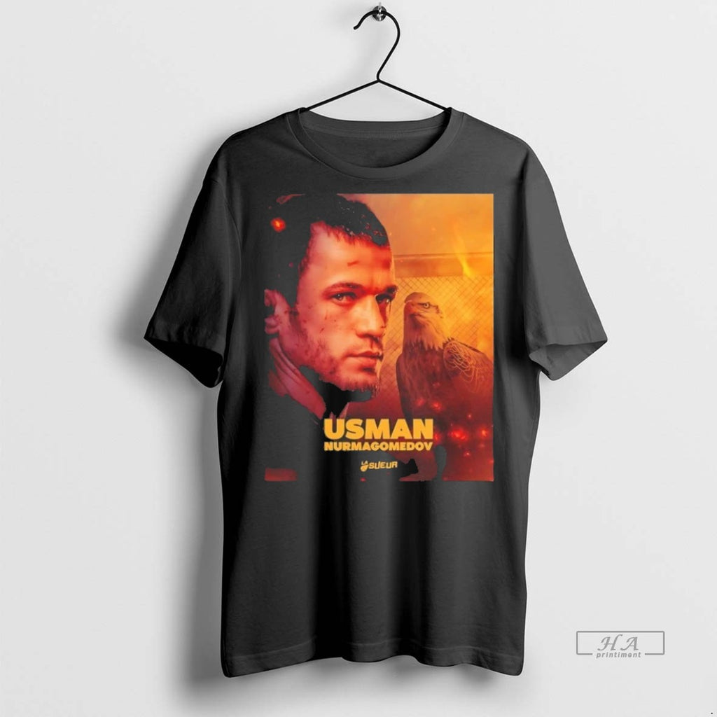 Trendy Official Usman Nurmagomedov Undefeated Eagle Tee Sweater